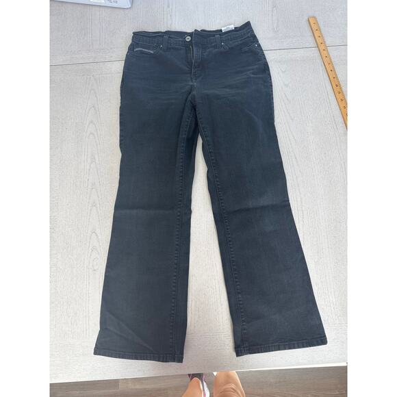Levis Perfectly Slimming Bootcut Western Goth Jeans E girl Dark Academia - Picture 1 of 5